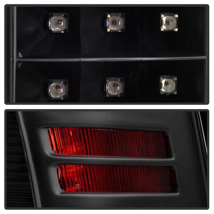 Spyder Auto 5085900 LED Tail Lights; Incandescent Model Only; Not Compatible w/LED Model; Black; - Truck Part Superstore