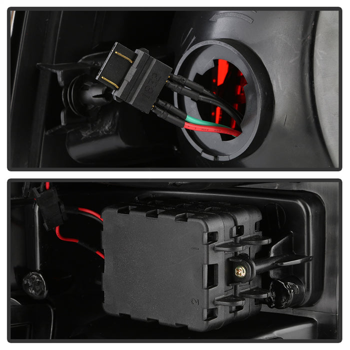 Spyder Auto 5085900 LED Tail Lights; Incandescent Model Only; Not Compatible w/LED Model; Black; - Truck Part Superstore