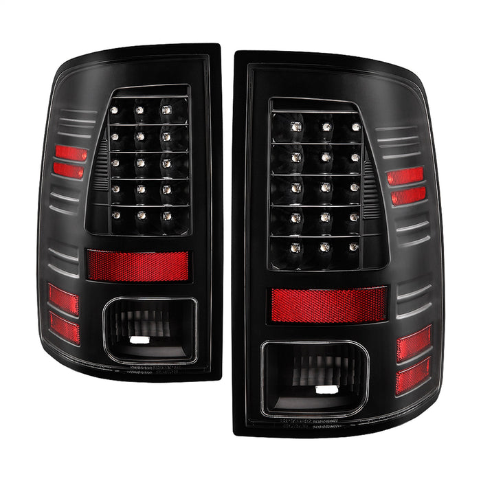 Spyder Auto 5085900 LED Tail Lights; Incandescent Model Only; Not Compatible w/LED Model; Black; - Truck Part Superstore