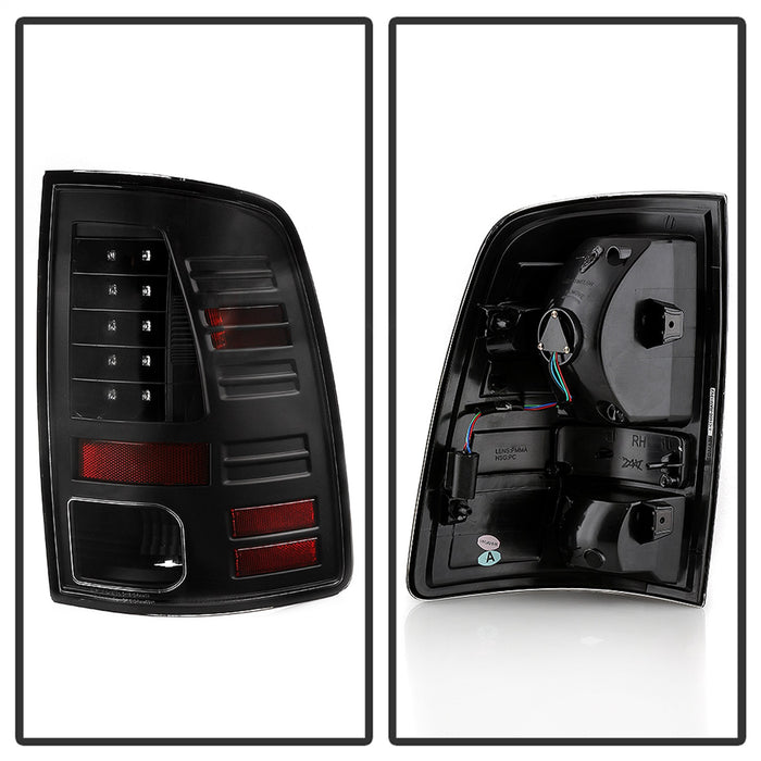 Spyder Auto 5085924 LED Tail Lights; LED Model Only; Not Compatible w/Incandescent; Black; - Truck Part Superstore