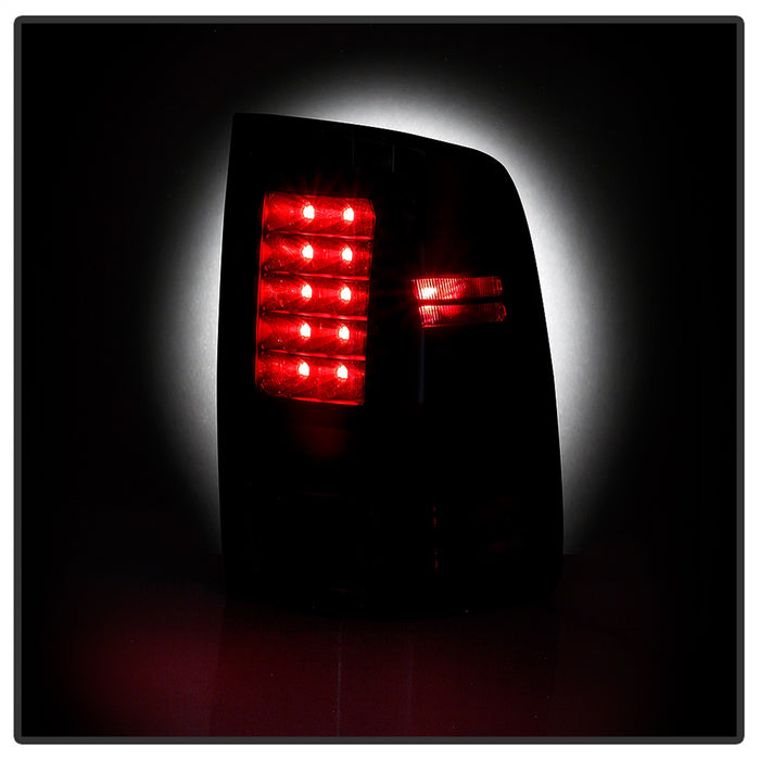 Spyder Auto 5085924 LED Tail Lights; LED Model Only; Not Compatible w/Incandescent; Black; - Truck Part Superstore
