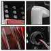 Spyder Auto 5085962 Light Bar LED Tail Lights; All Black; - Truck Part Superstore