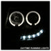 Spyder Auto 5085979 Halo LED Projector Headlights; Incl. High H1 And Low H1; Black; - Truck Part Superstore