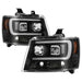 Spyder Auto 5085986 DRL Projector Headlights; Version 2; Incl. High H1 And Low H1; Black; - Truck Part Superstore