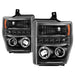 Spyder Auto 5086006 Halo LED Projector Headlights; Incl. High H1 And Low H1; - Truck Part Superstore
