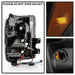 Spyder Auto 5086013 Halo LED Projector Headlights; DRL; Incl. High H1 And Low 9006; - Truck Part Superstore