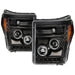 Spyder Auto 5086013 Halo LED Projector Headlights; DRL; Incl. High H1 And Low 9006; - Truck Part Superstore