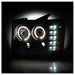 Spyder Auto 5086020 Halo LED Projector Headlights; Incl. High H1 And Low H1; Black; - Truck Part Superstore