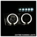 Spyder Auto 5086044 Halo LED Projector Headlights; Incl. High H1 And Low H1; Black; - Truck Part Superstore
