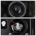 Spyder Auto 5086044 Halo LED Projector Headlights; Incl. High H1 And Low H1; Black; - Truck Part Superstore