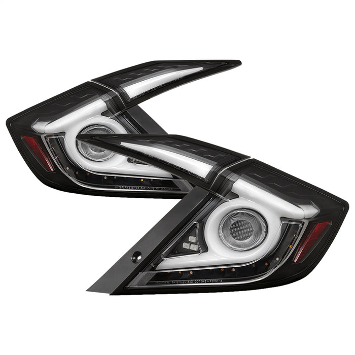 Spyder Auto 5086051 Light Bar LED Tail Lights; Black; - Truck Part Superstore
