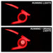 Spyder Auto 5086051 Light Bar LED Tail Lights; Black; - Truck Part Superstore