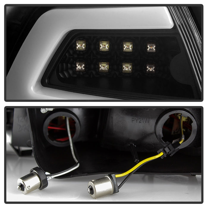 Spyder Auto 5086068 Light Bar LED Tail Lights; Version 2; Black; - Truck Part Superstore