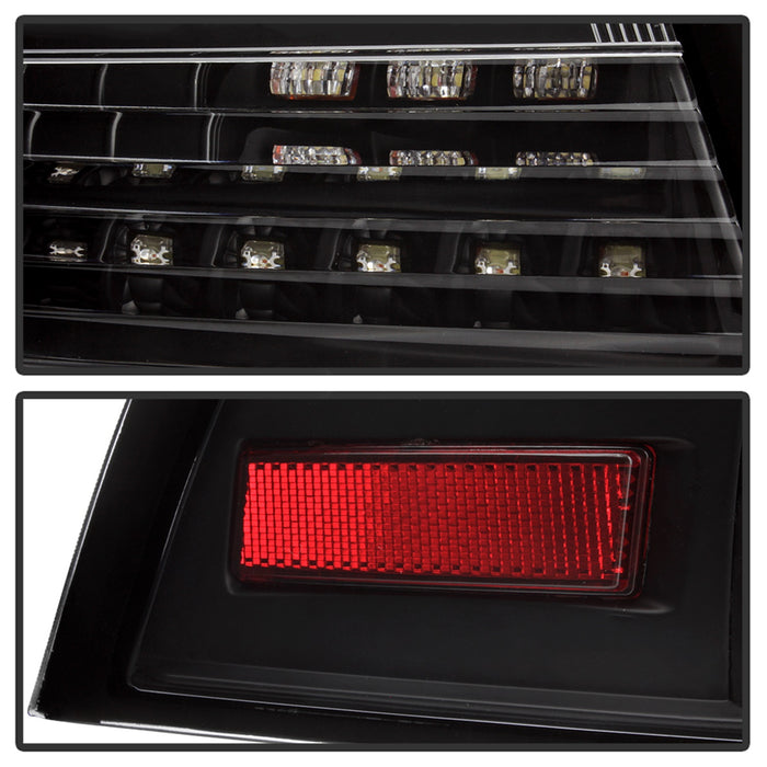 Spyder Auto 5086068 Light Bar LED Tail Lights; Version 2; Black; - Truck Part Superstore