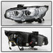 Spyder Auto 5086082 Projector Headlights; w/LED Sequential Turn Signal Lights; H1; Chrome; - Truck Part Superstore