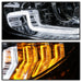 Spyder Auto 5086082 Projector Headlights; w/LED Sequential Turn Signal Lights; H1; Chrome; - Truck Part Superstore