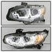 Spyder Auto 5086082 Projector Headlights; w/LED Sequential Turn Signal Lights; H1; Chrome; - Truck Part Superstore