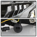 Spyder Auto 5086099 Projector Headlights; w/LED Sequential Turn Signal Lights; H1; Black; - Truck Part Superstore