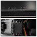 Spyder Auto 5086105 Projector Headlights; w/Sequential Turn Signal Light Bar; H1/H7; Black; - Truck Part Superstore