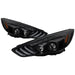 Spyder Auto 5086105 Projector Headlights; w/Sequential Turn Signal Light Bar; H1/H7; Black; - Truck Part Superstore