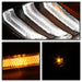 Spyder Auto 5086105 Projector Headlights; w/Sequential Turn Signal Light Bar; H1/H7; Black; - Truck Part Superstore