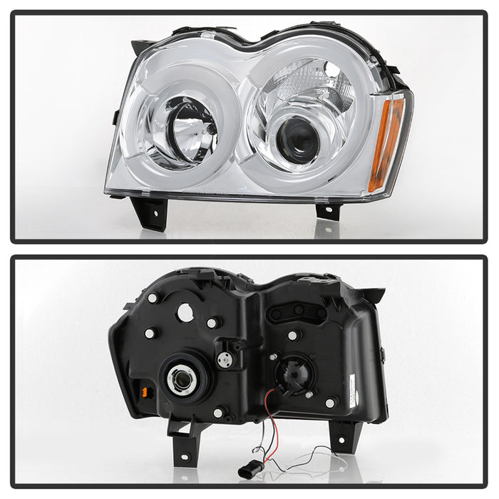 Spyder Auto 5086112 Light Bar Projector Headlights; Chrome; - Truck Part Superstore