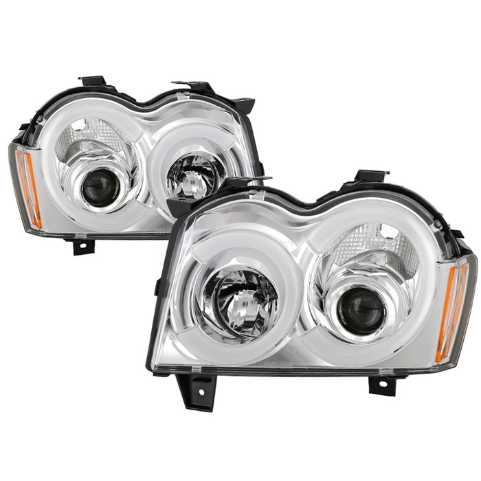 Spyder Auto 5086112 Light Bar Projector Headlights; Chrome; - Truck Part Superstore