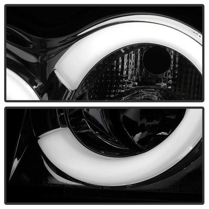 Spyder Auto 5086112 Light Bar Projector Headlights; Chrome; - Truck Part Superstore