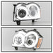 Spyder Auto 5086112 Light Bar Projector Headlights; Chrome; - Truck Part Superstore