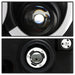 Spyder Auto 5086129 Light Bar Projector Headlights; Black; - Truck Part Superstore