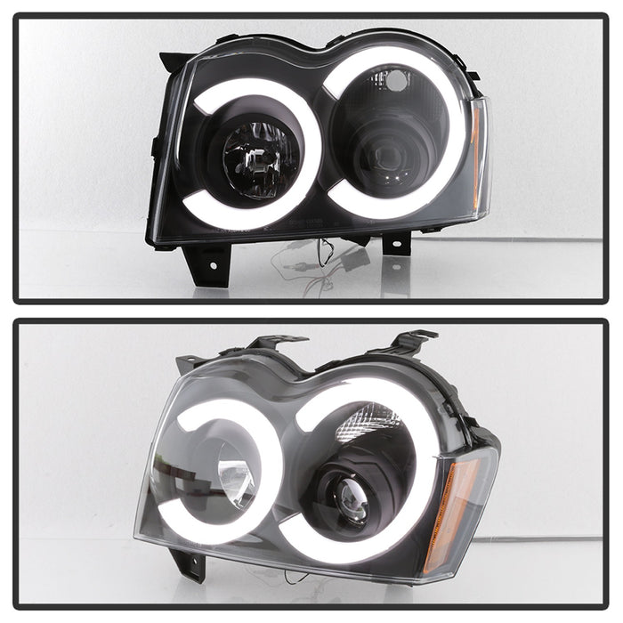 Spyder Auto 5086129 Light Bar Projector Headlights; Black; - Truck Part Superstore