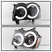 Spyder Auto 5086129 Light Bar Projector Headlights; Black; - Truck Part Superstore