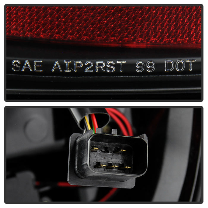 Spyder Auto 5086143 Light Bar LED Tail Lights; Version 3; Black; - Truck Part Superstore