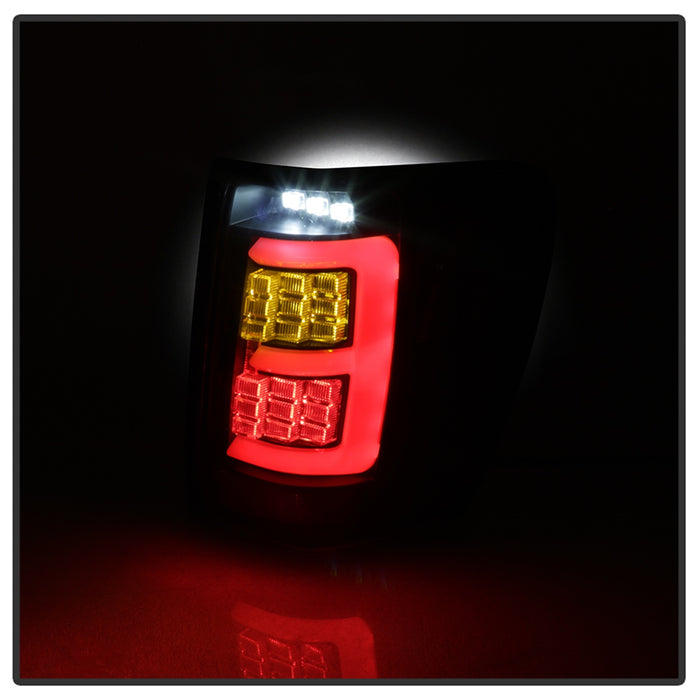Spyder Auto 5086143 Light Bar LED Tail Lights; Version 3; Black; - Truck Part Superstore