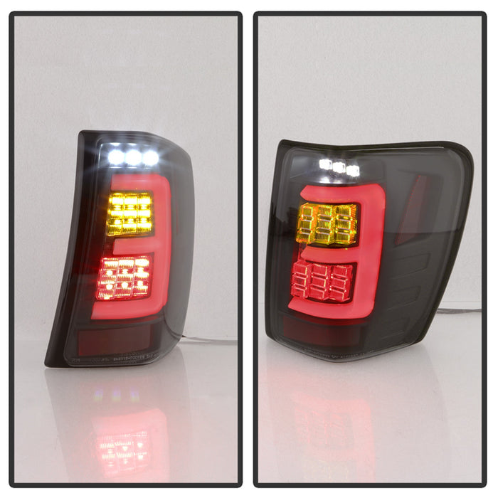 Spyder Auto 5086150 Light Bar LED Tail Lights; Version 3; Black Smoke; - Truck Part Superstore