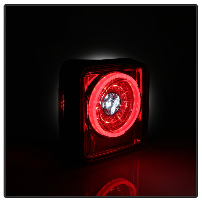 Spyder Auto 5086167 Full LED Tail Lights; w/Sequential Turn Signal; Chrome; - Truck Part Superstore