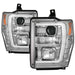 Spyder Auto 5086211 Projector Headlights; Version 2; Chrome; Incl. Low Beam-H7/High Beam-H1; - Truck Part Superstore