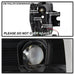 Spyder Auto 5086228 Projector Headlights; Version 2; Black; Incl. Low Beam-H7/High Beam-H1; - Truck Part Superstore