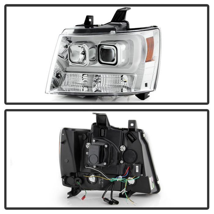 Spyder Auto 5086235 Projector Headlights; Version 2; Chrome; - Truck Part Superstore