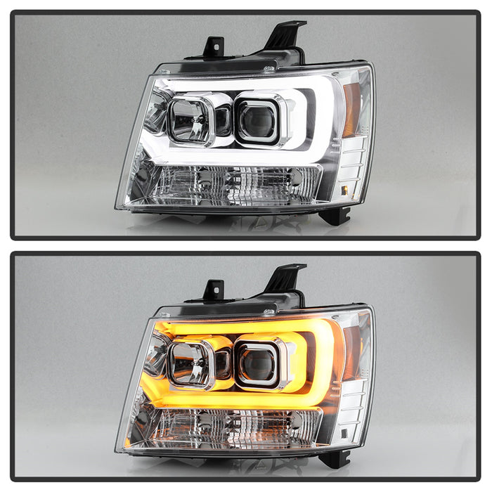Spyder Auto 5086235 Projector Headlights; Version 2; Chrome; - Truck Part Superstore