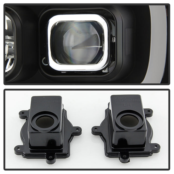 Spyder Auto 5086242 Projector Headlights; Version 2; Black; - Truck Part Superstore