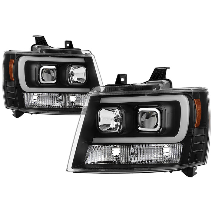 Spyder Auto 5086242 Projector Headlights; Version 2; Black; - Truck Part Superstore