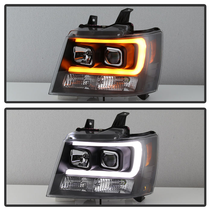 Spyder Auto 5086242 Projector Headlights; Version 2; Black; - Truck Part Superstore