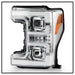 Spyder Auto 5086273 Projector Headlights; Incl. Low Beam-H7/High Beam-H1/Signal-LED; Chrome; - Truck Part Superstore