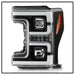 Spyder Auto 5086280 Projector Headlights; Incl. Low Beam-H7/High Beam-H1/Signal-LED; Black; - Truck Part Superstore