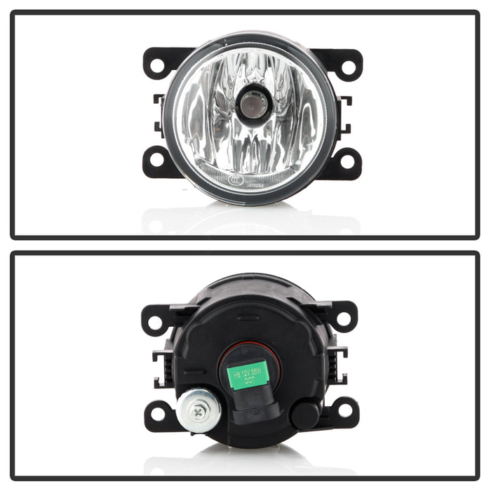 Spyder Auto 5086297 OEM Fog Lights; w/Universal Switch; Clear; - Truck Part Superstore