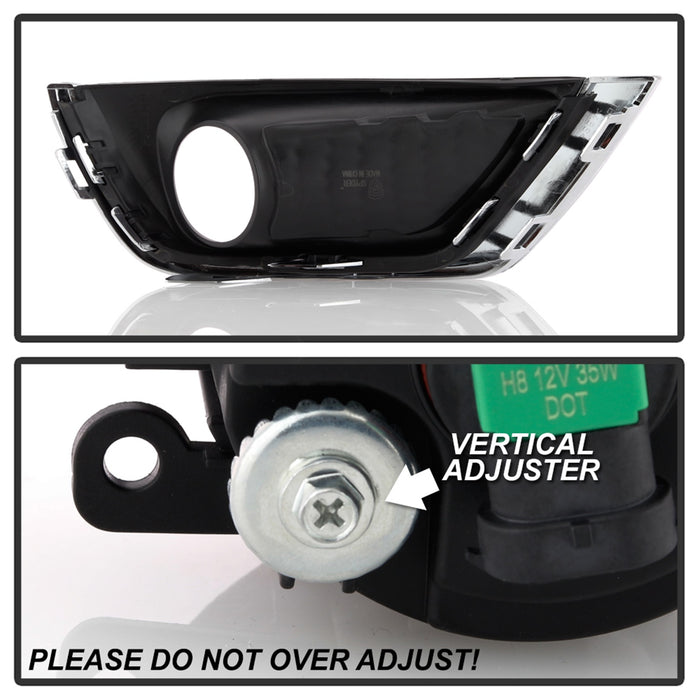 Spyder Auto 5086297 OEM Fog Lights; w/Universal Switch; Clear; - Truck Part Superstore