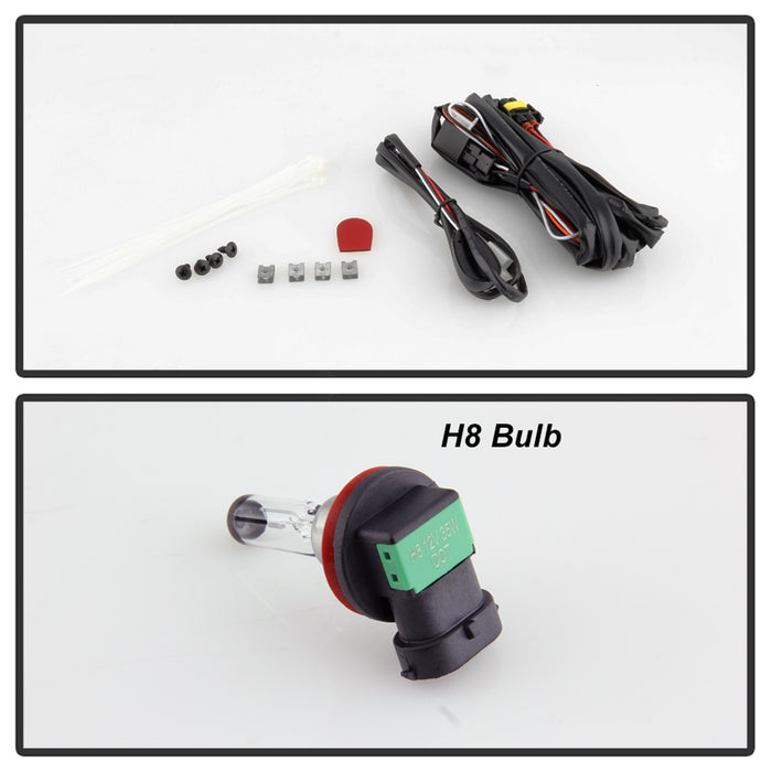 Spyder Auto 5086297 OEM Fog Lights; w/Universal Switch; Clear; - Truck Part Superstore