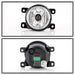 Spyder Auto 5086303 OEM Fog Lights; w/OEM Switch; Clear; - Truck Part Superstore
