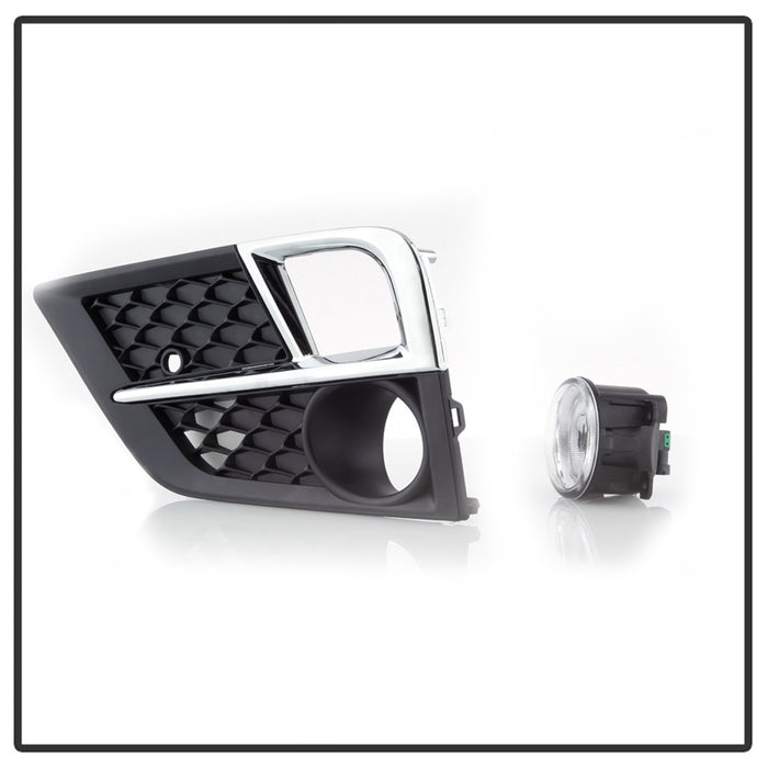 Spyder Auto 5086303 OEM Fog Lights; w/OEM Switch; Clear; - Truck Part Superstore